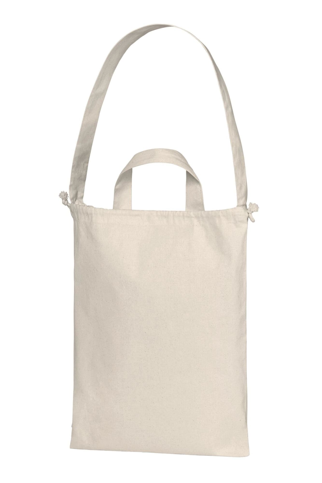 Organic Drawstring Tote Bag