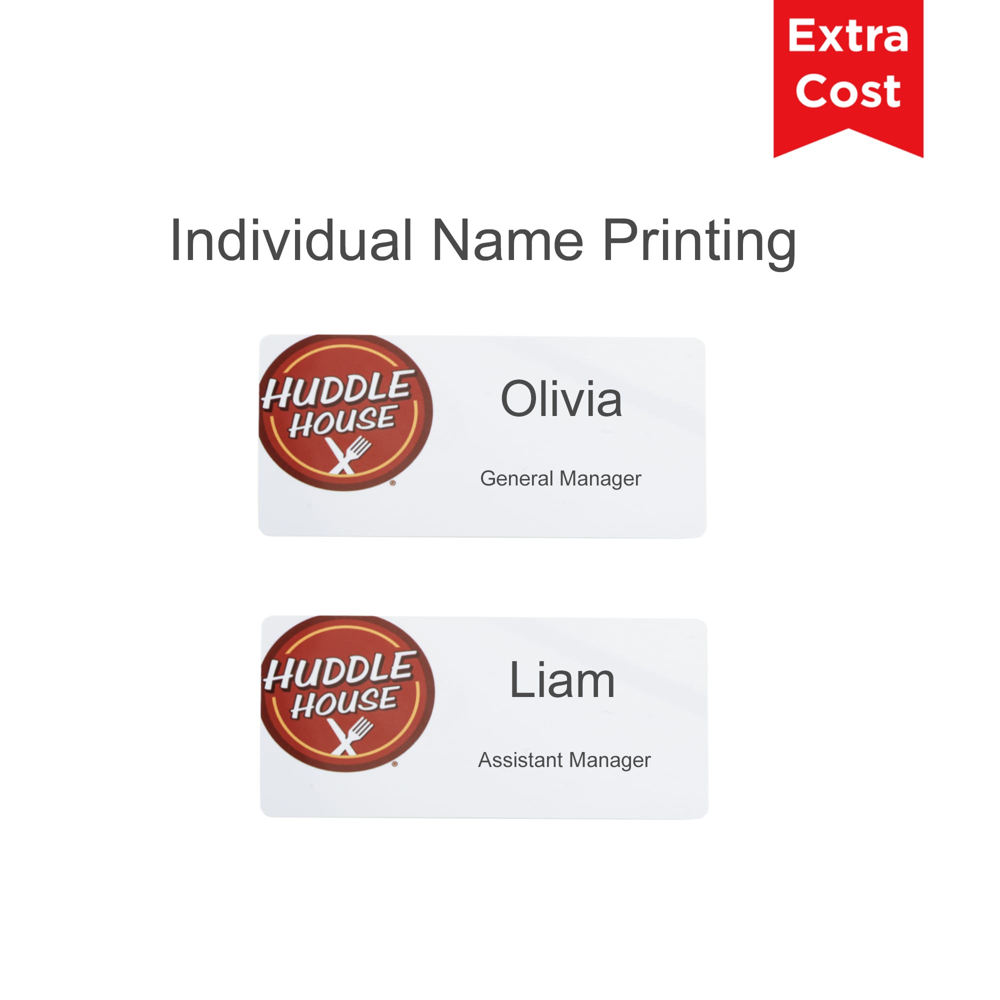 Custom PVC Name Badge