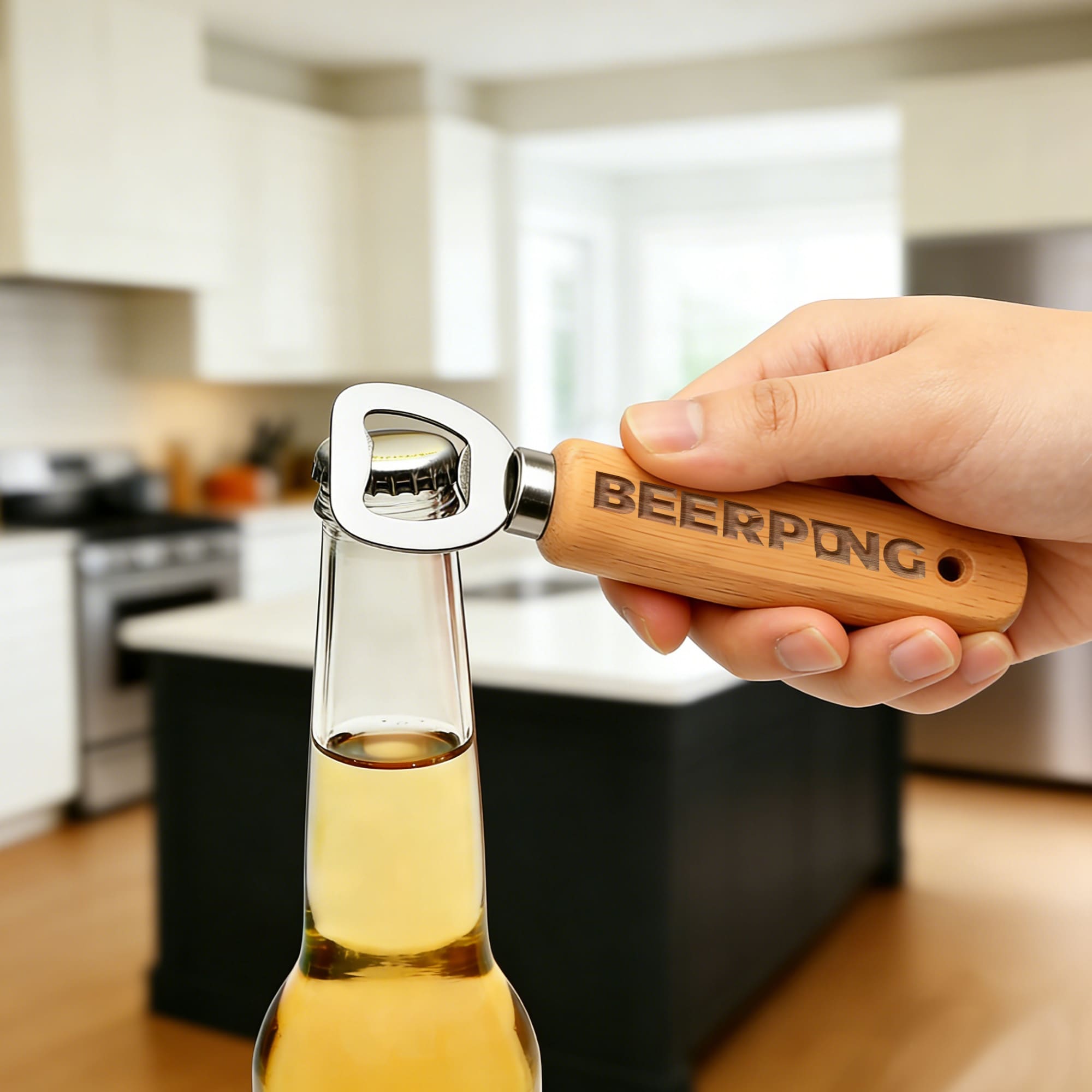 Wooden Bottle Opener
