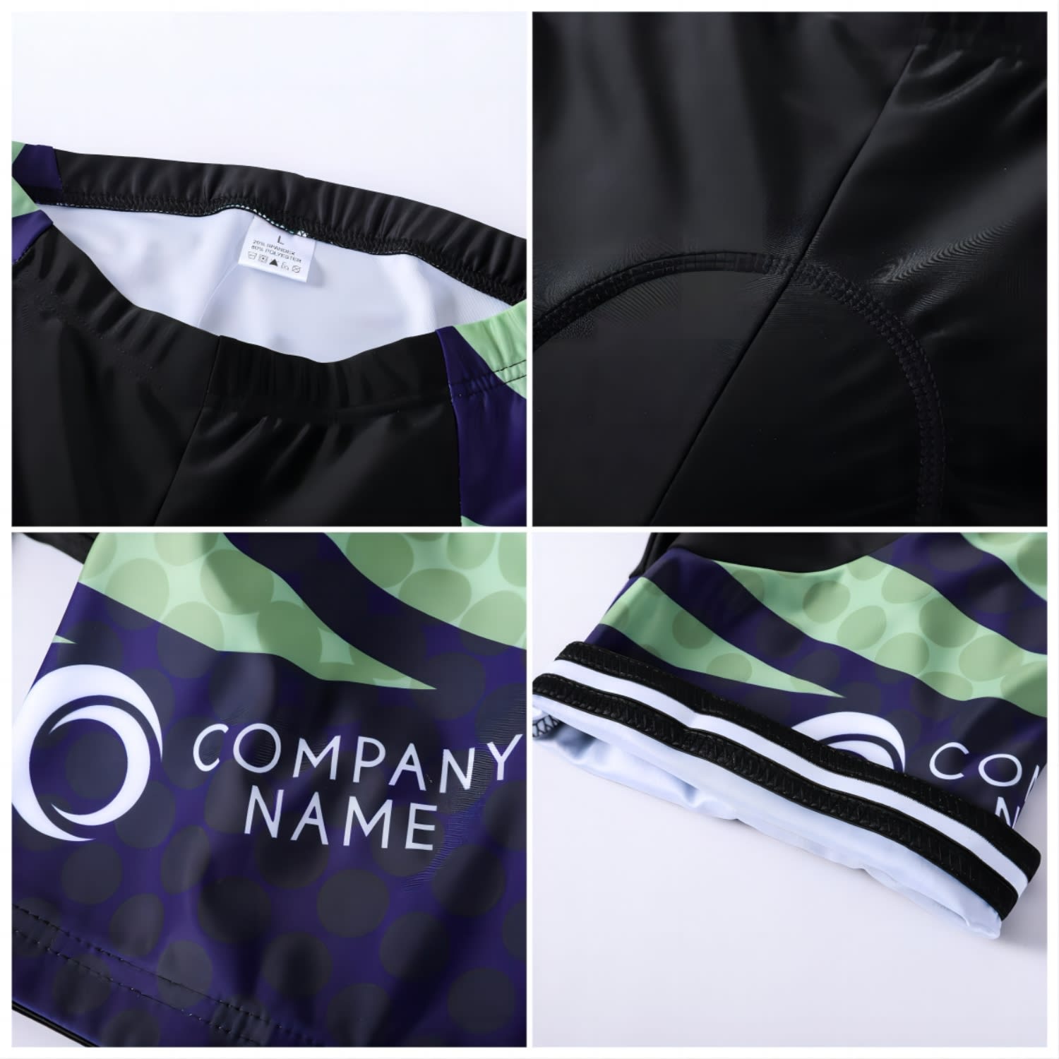 Men's Sublimated Cycling Shorts