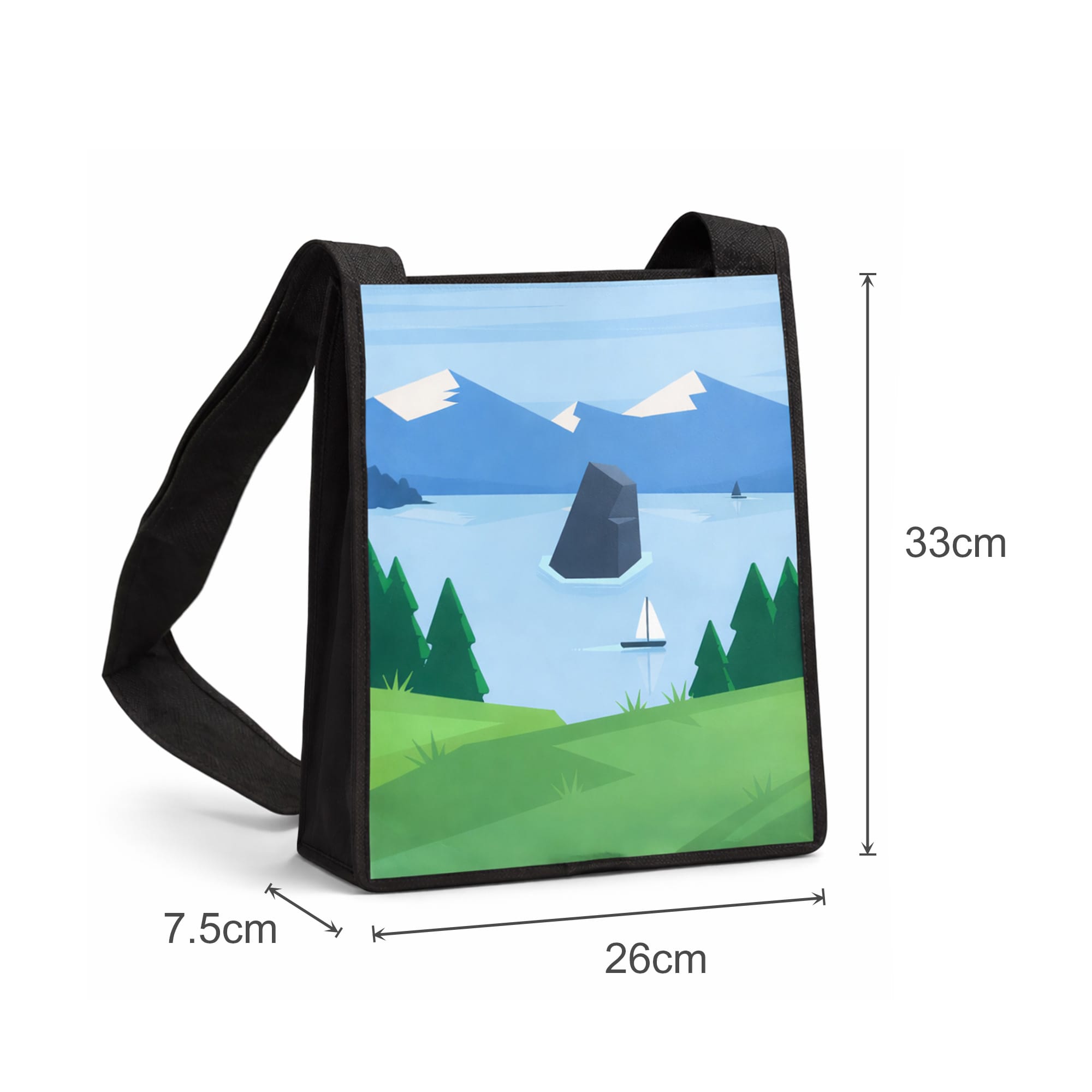 Custom Sublimation Crossbody Bag