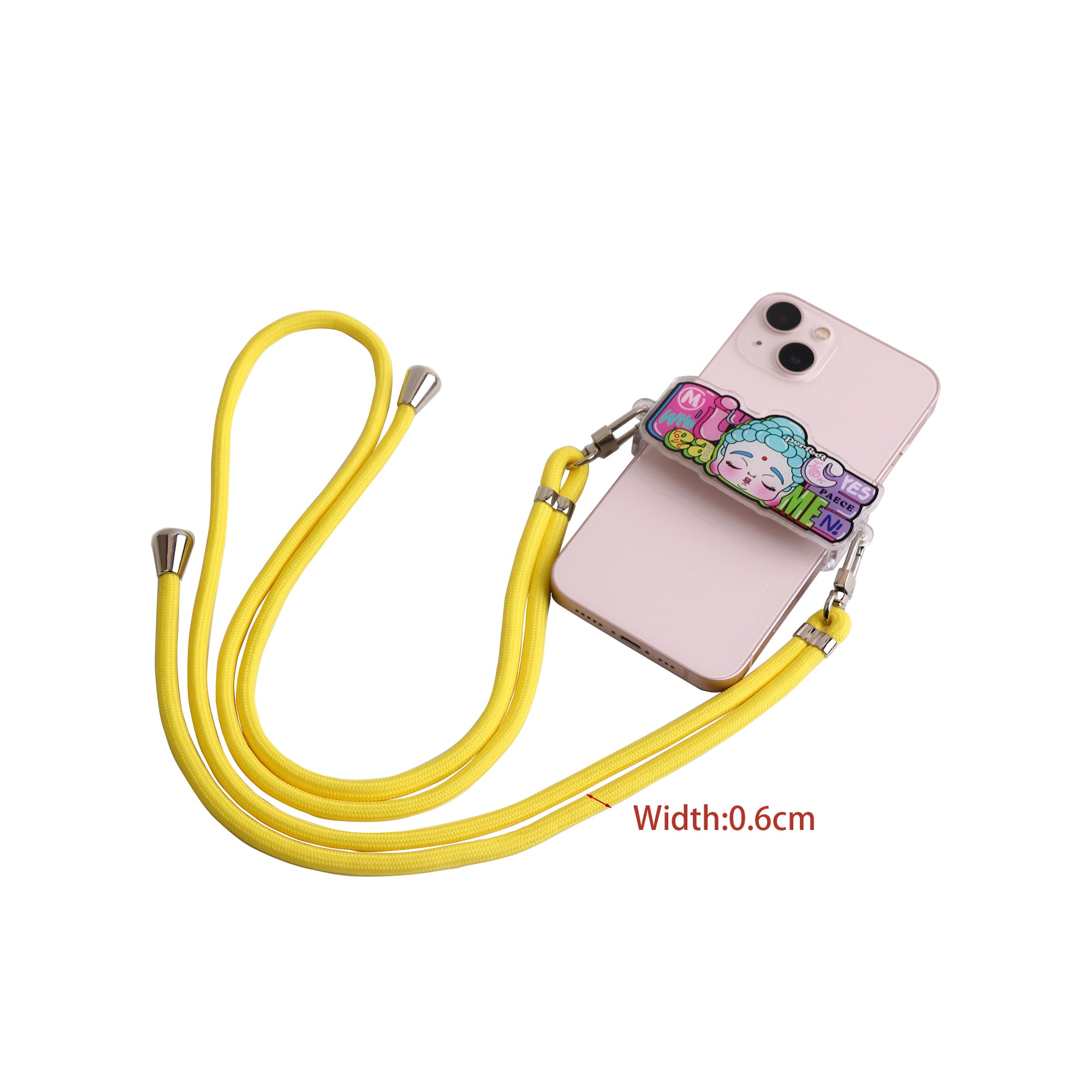 Adjustable Phone Lanyard with Back Clip