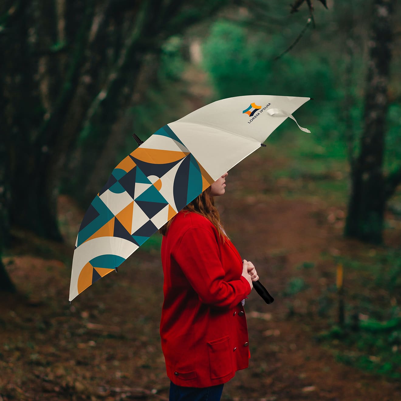 Full Colour Golf Umbrella