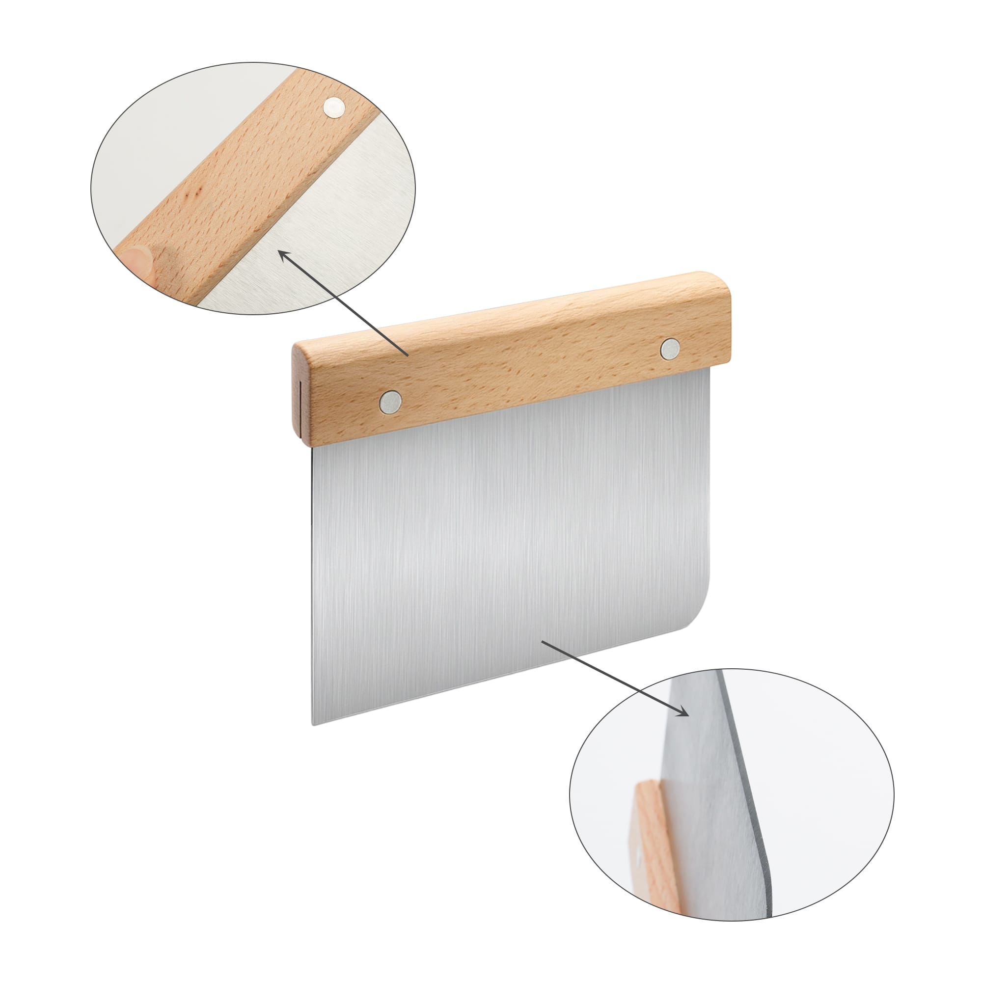 Beechwood Handle Flour Cutter