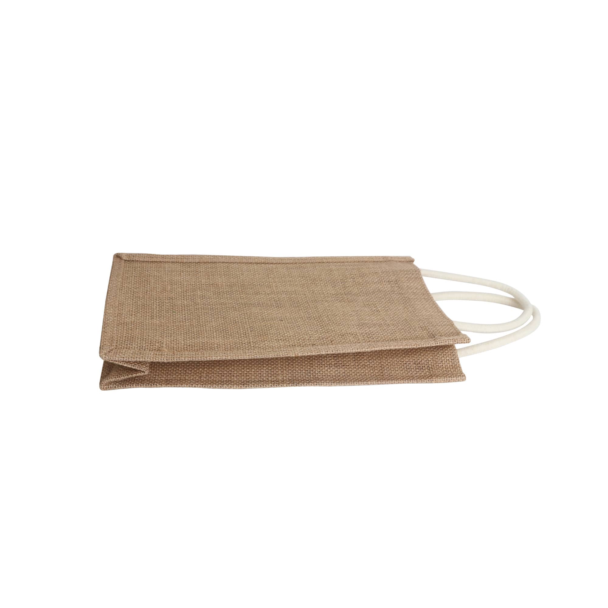 Jute Double Wine Carrier with Window