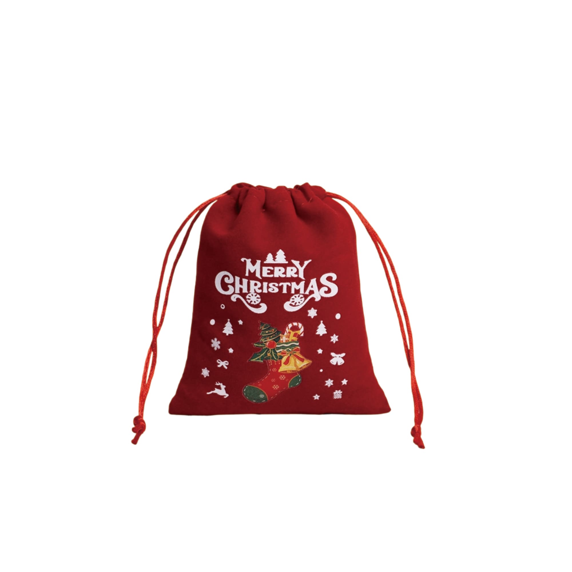 Christmas Drawstring Gift Bags