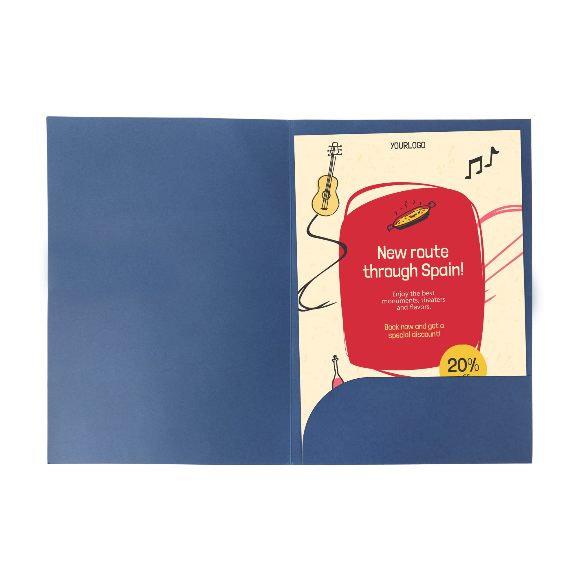 A4 Presentation Folder