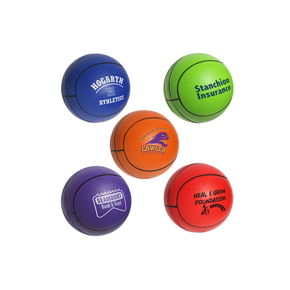 63mm Basketball Shape Stress Reliever