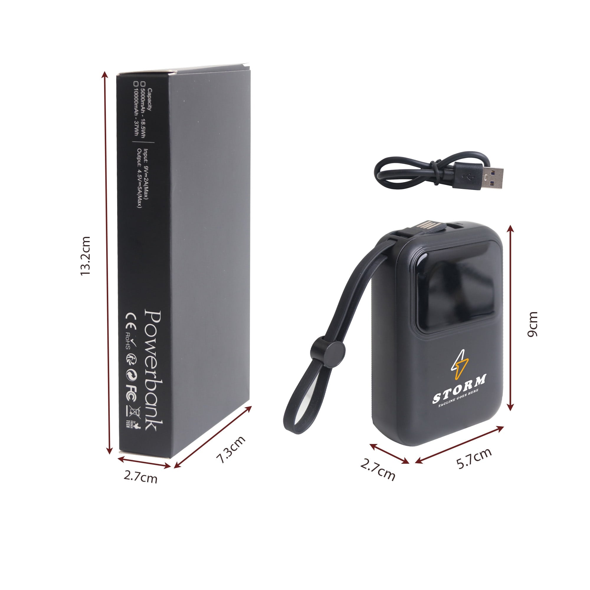 10000mAh Eco Portable  Fast Charging Power Bank