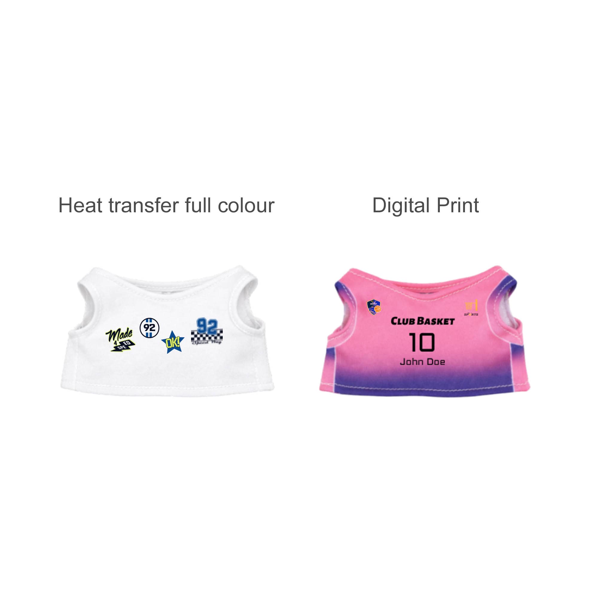 Plush Doll Jersey Outfit (15–17cm Doll)