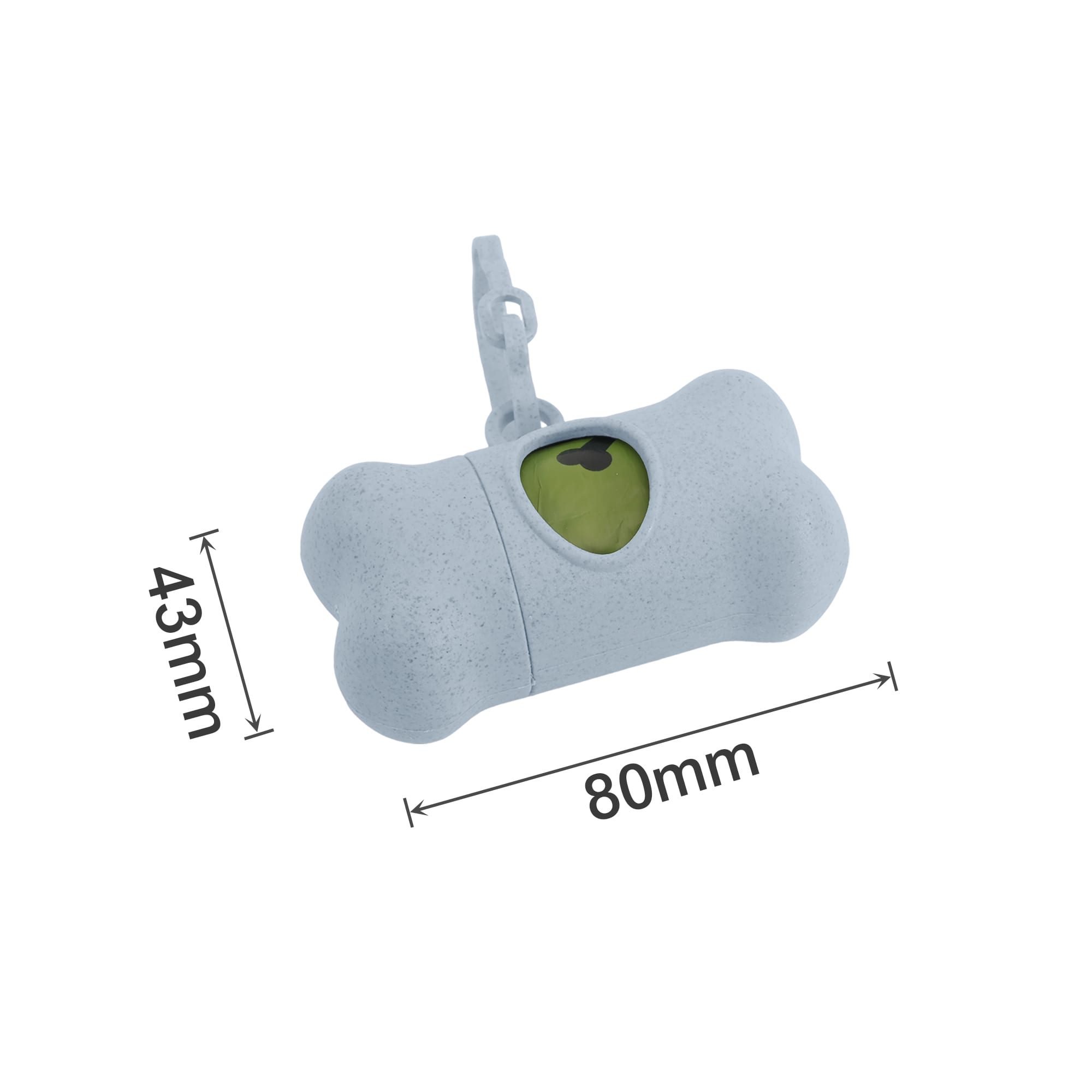 Eco Bone Shape Pet Wastebag Dispenser