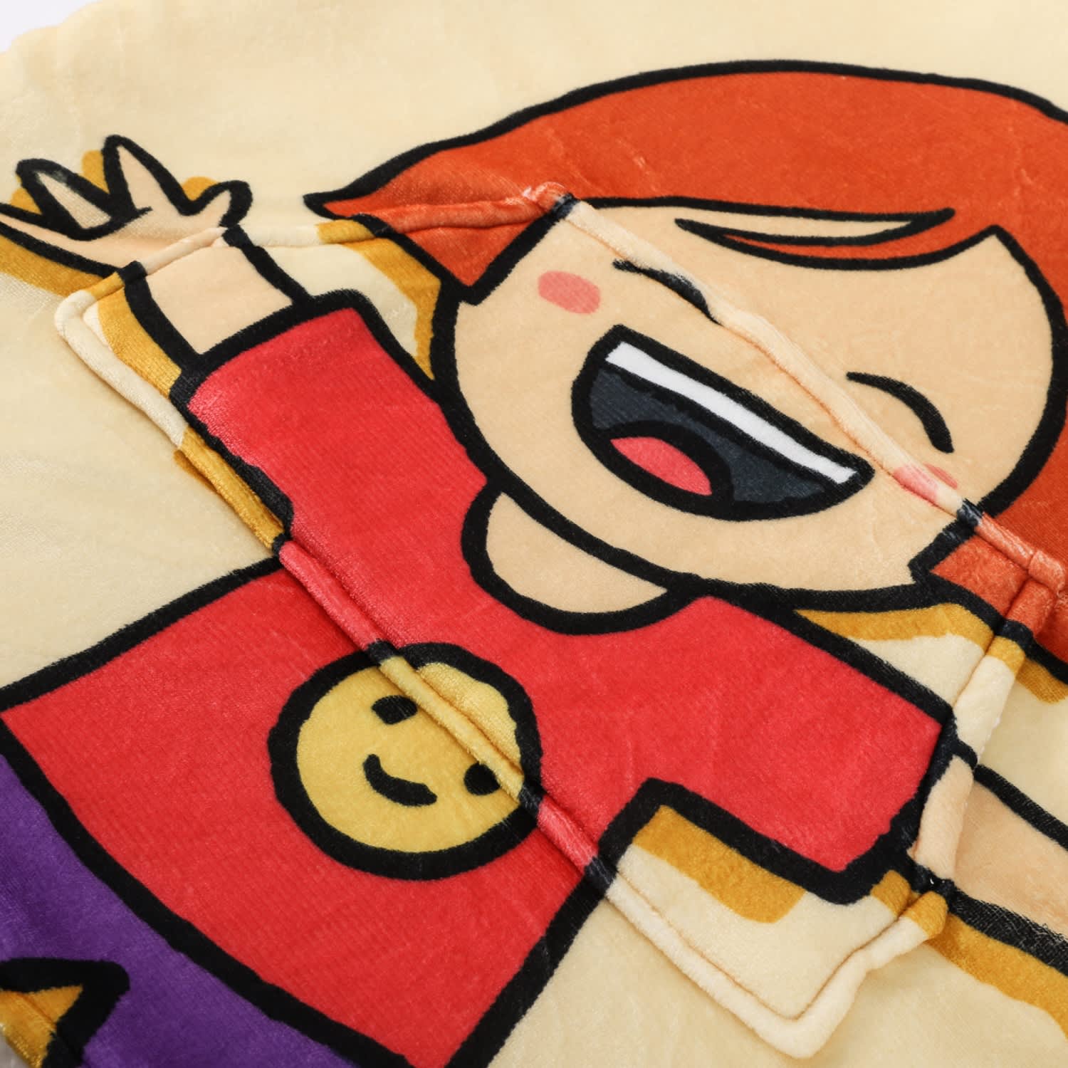 Kids' premium 100% Polyester Sublimated Wearable Blanket