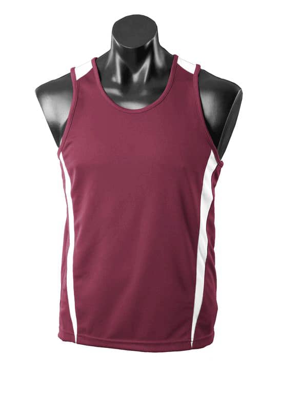 EUREKA MENS SINGLETS RUNOUT