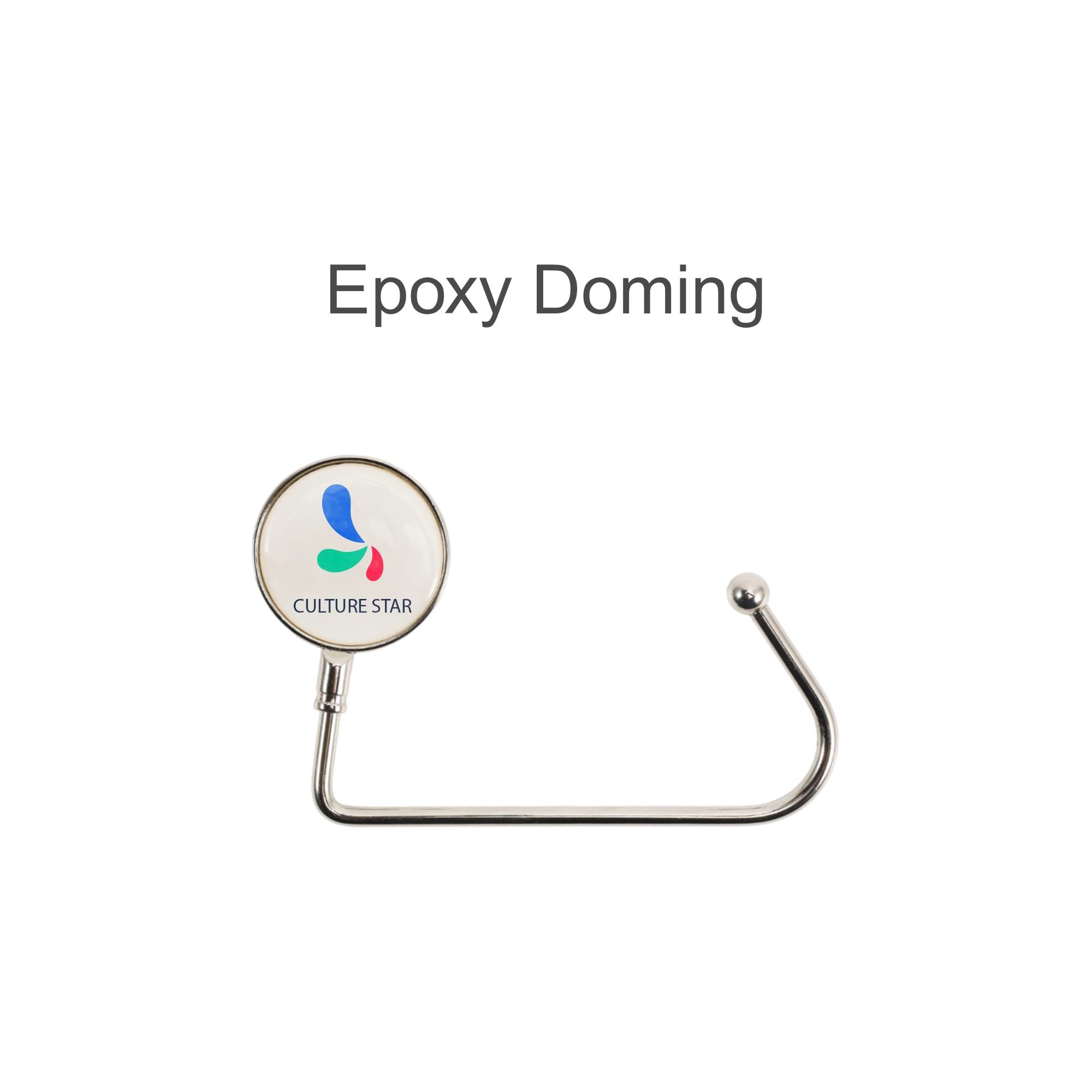 Round Straight Desk Hook