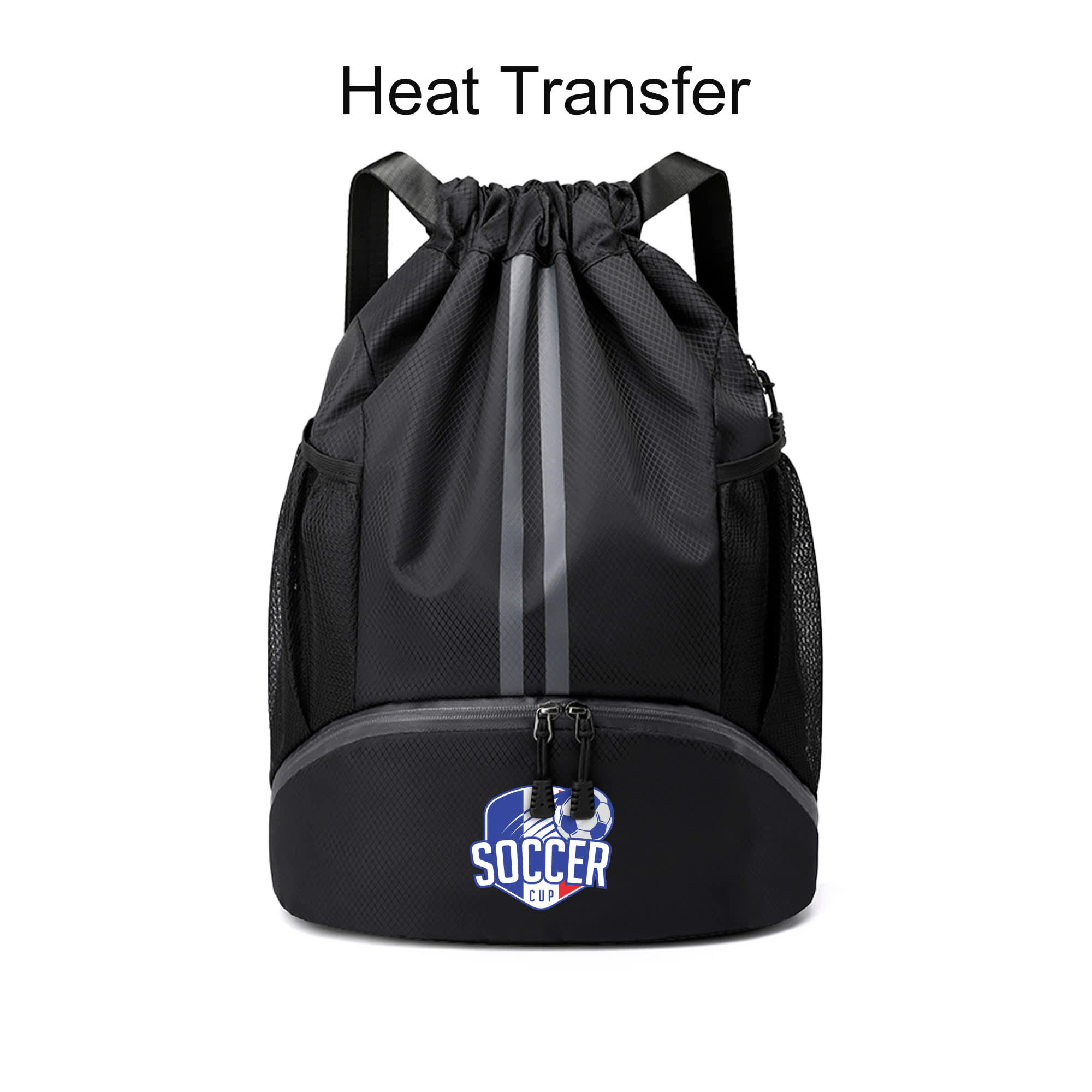 Wet And Dry Separation Drawstring Backpack