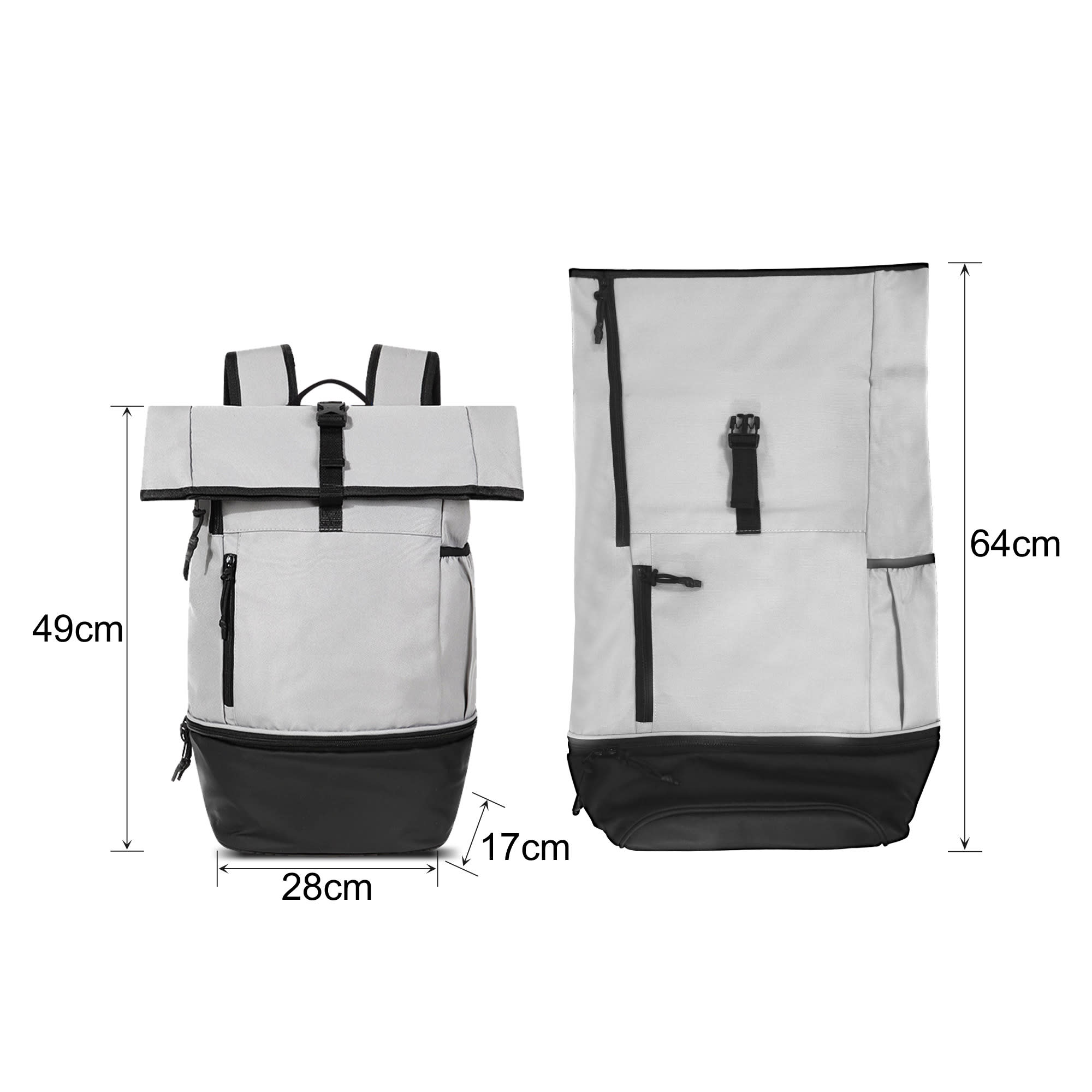 Sports Roll Top Backpack