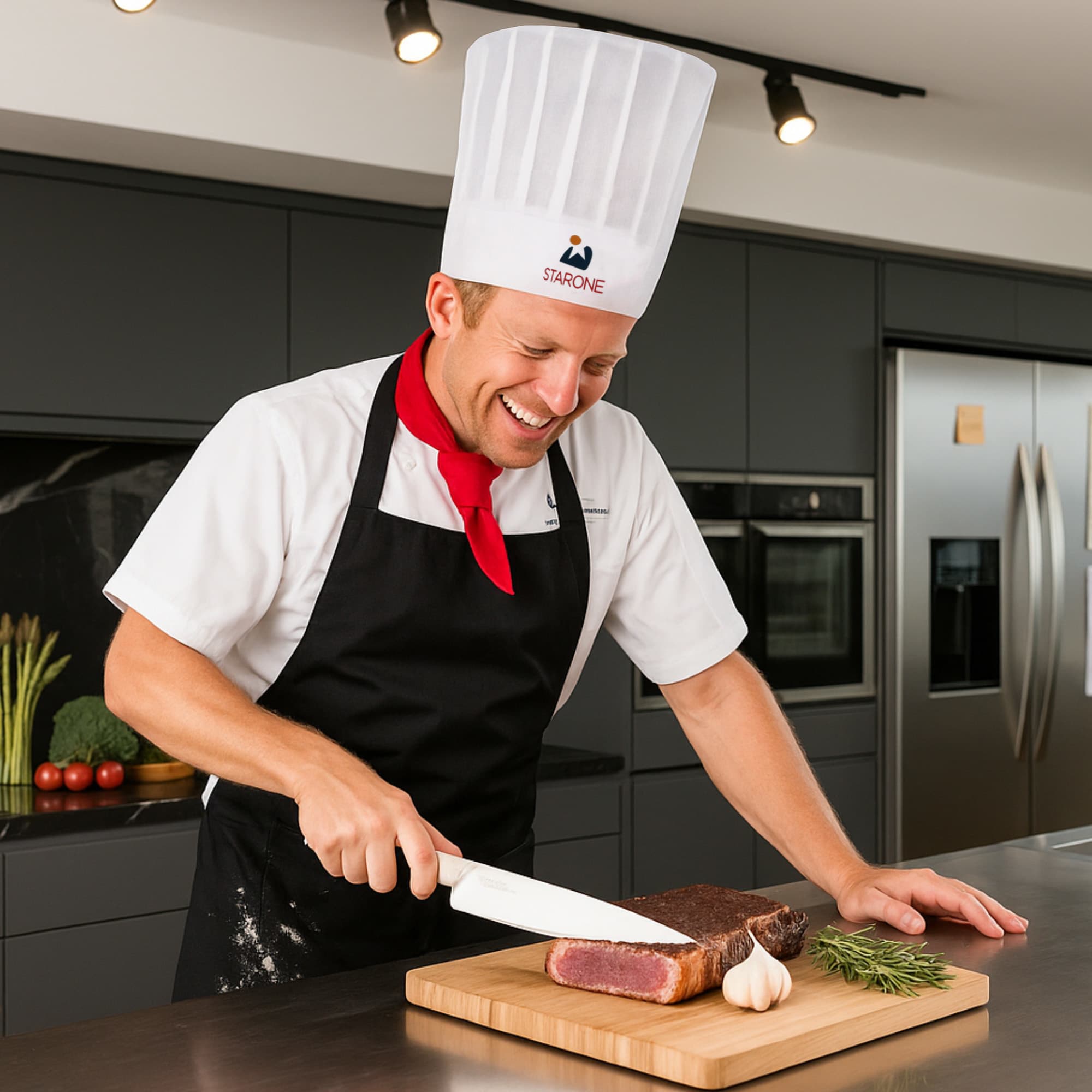 Disposable Non-woven Chef Hat 29cm