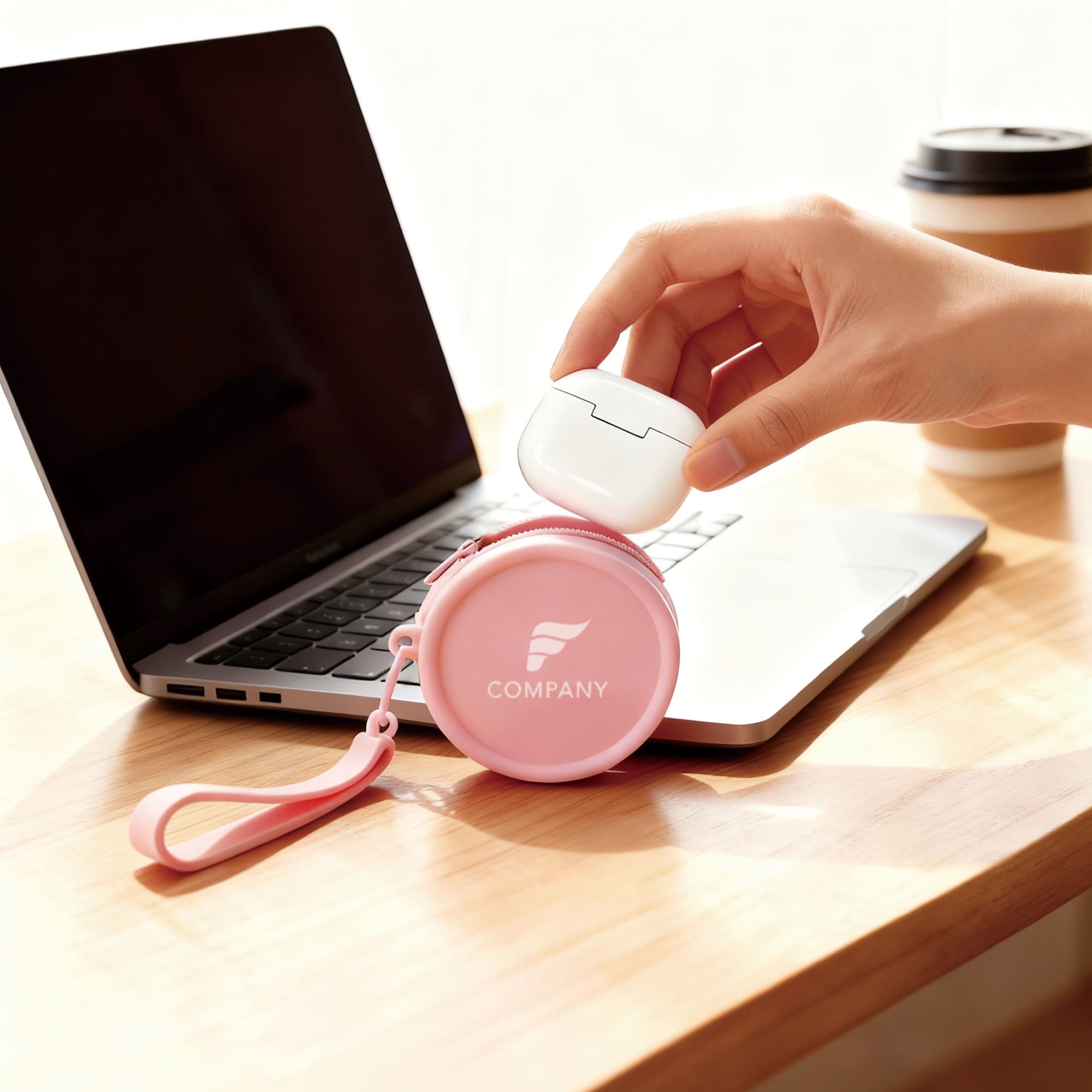 Round Silicone Coin Pouch