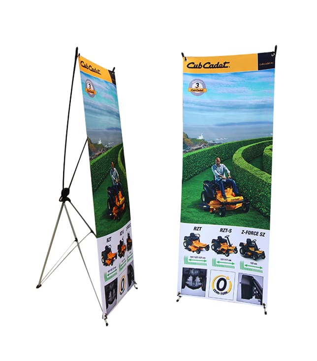 Small X-Frame Banner (60 x 160cm)