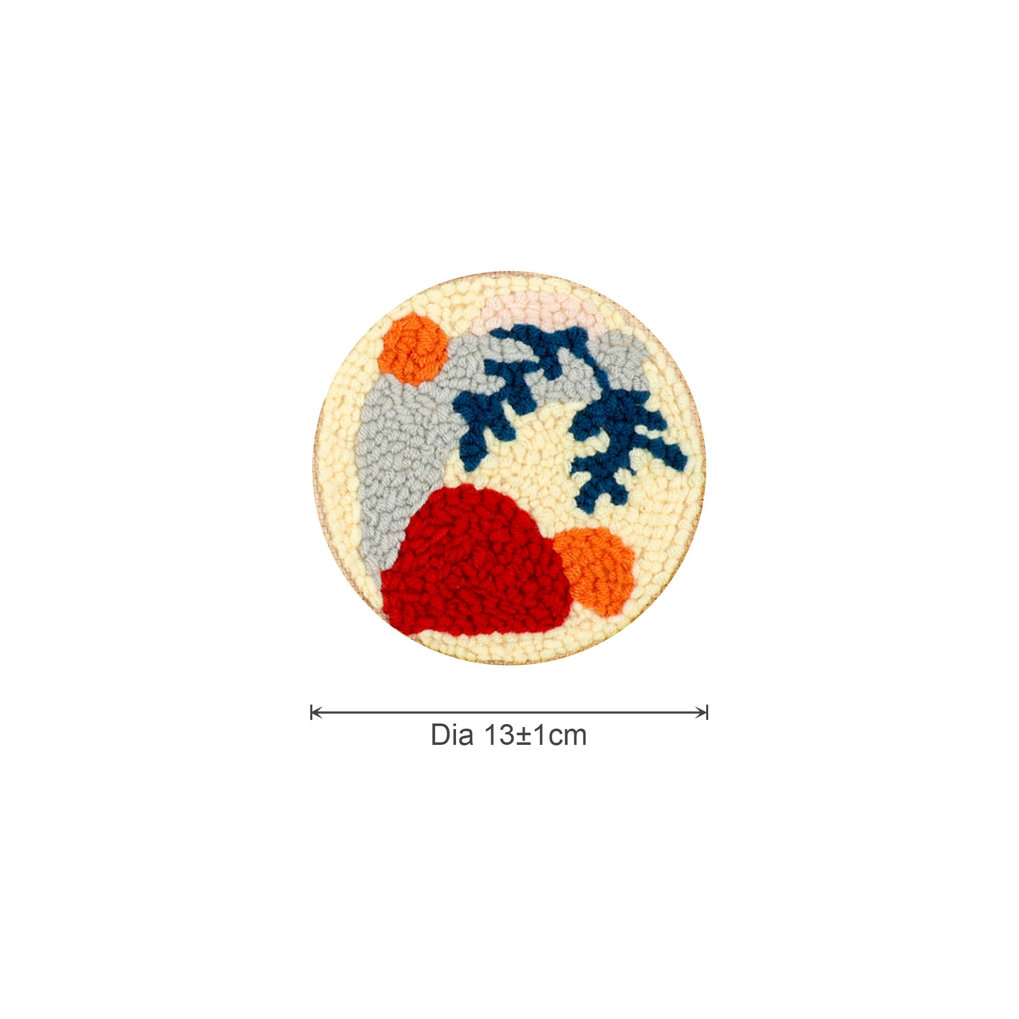 Custom Punch Needle Coaster Kit