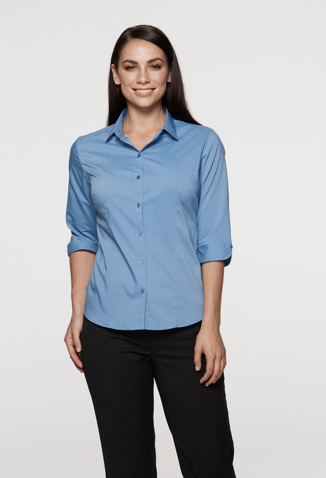 MOSMAN LADY SHIRT 3/4 SLEEVE