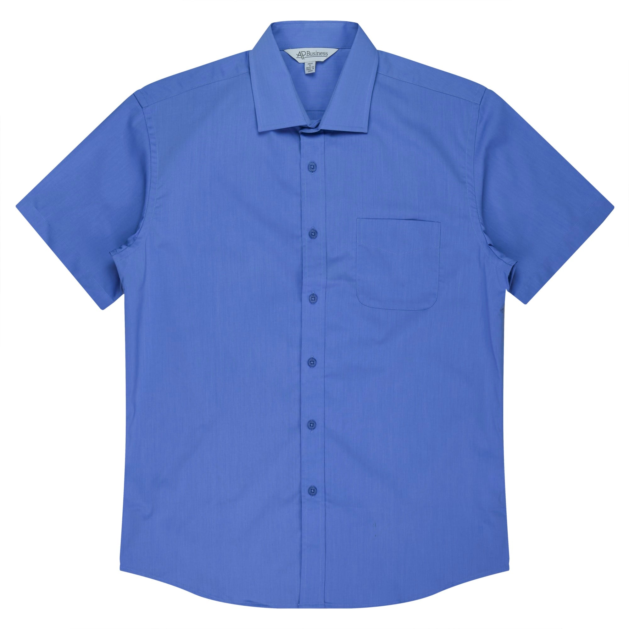 MOSMAN MENS SHIRT SHORT SLEEVE RUNOUT
