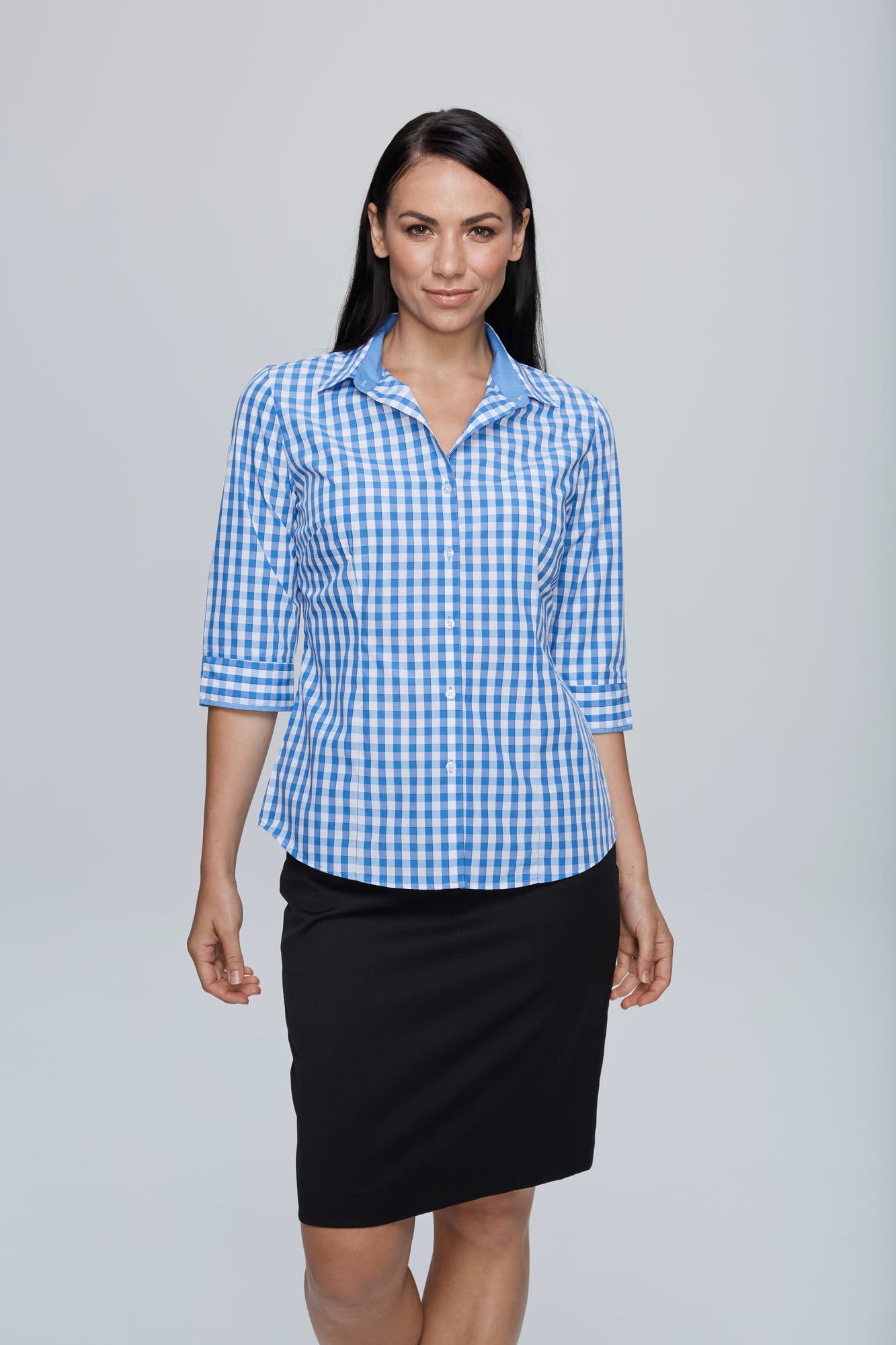 DEVONPORT LADY SHIRT 3/4 SLEEVE RUNOUT