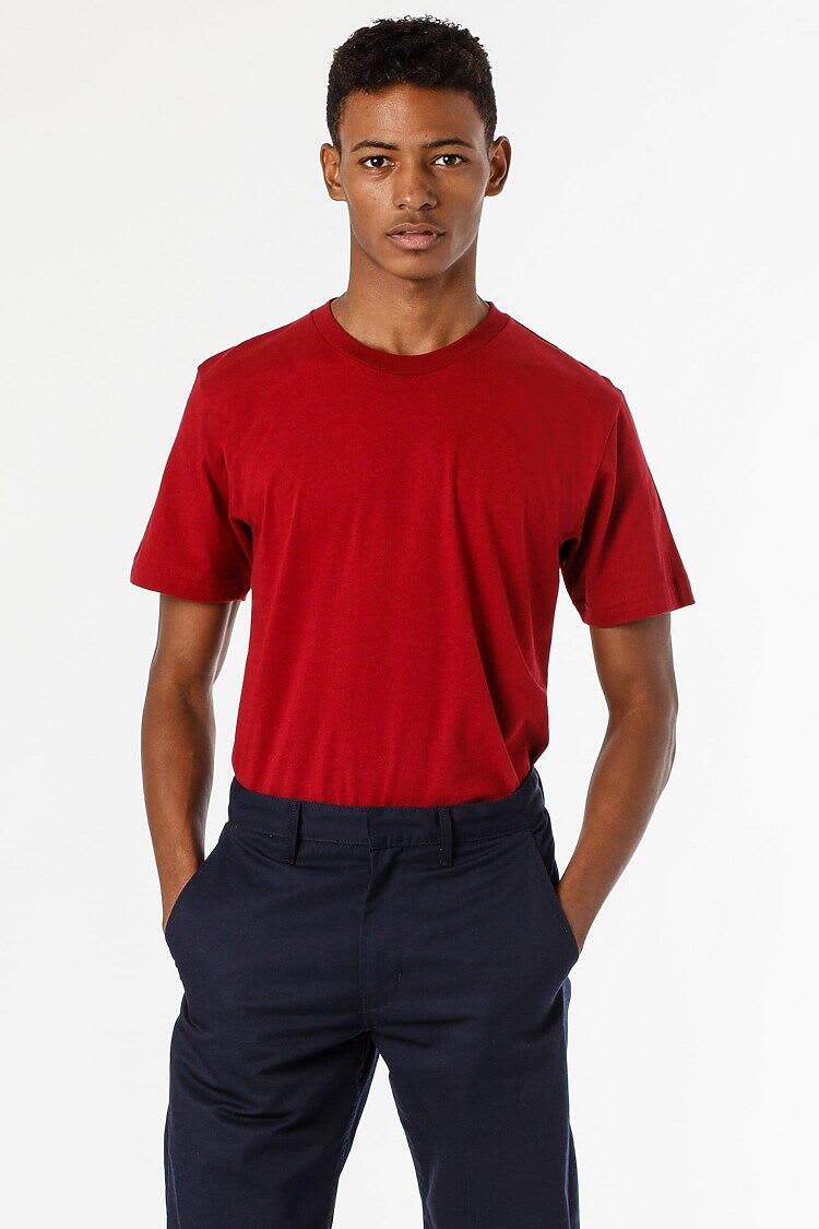Short Sleeve Fine Jersey Crew Tee