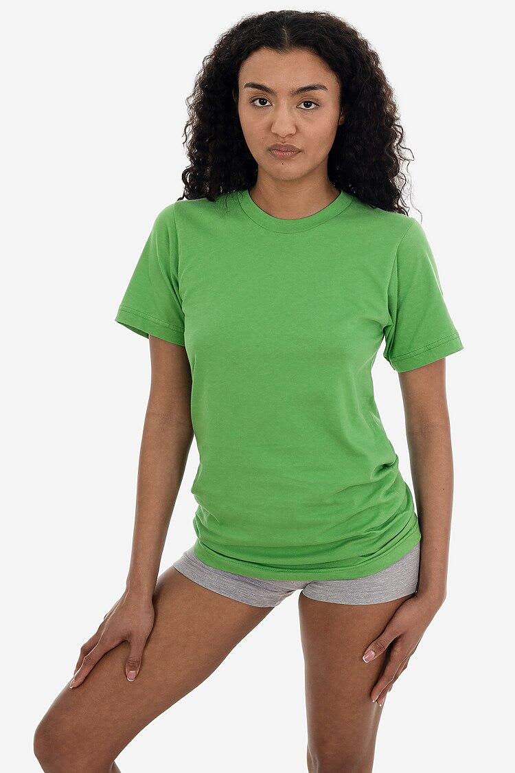 Short Sleeve Fine Jersey Crew Tee
