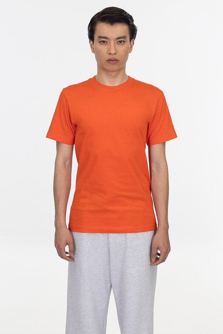 Short Sleeve Fine Jersey Crew Tee