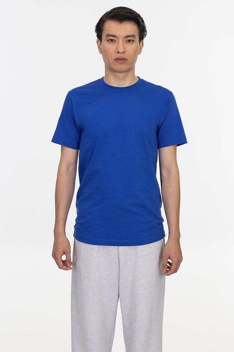 Short Sleeve Fine Jersey Crew Tee