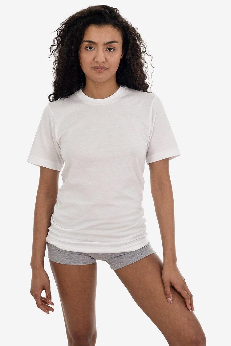 Short Sleeve Fine Jersey Crew Tee