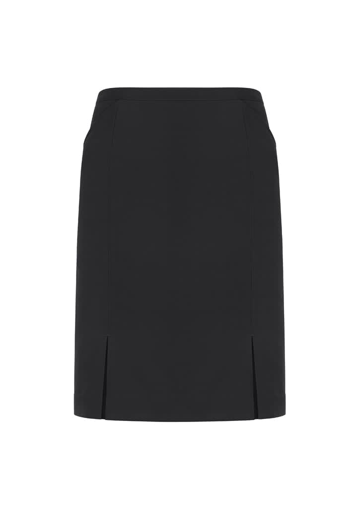 Womens Siena Front Pleat Detail Straight Skirt