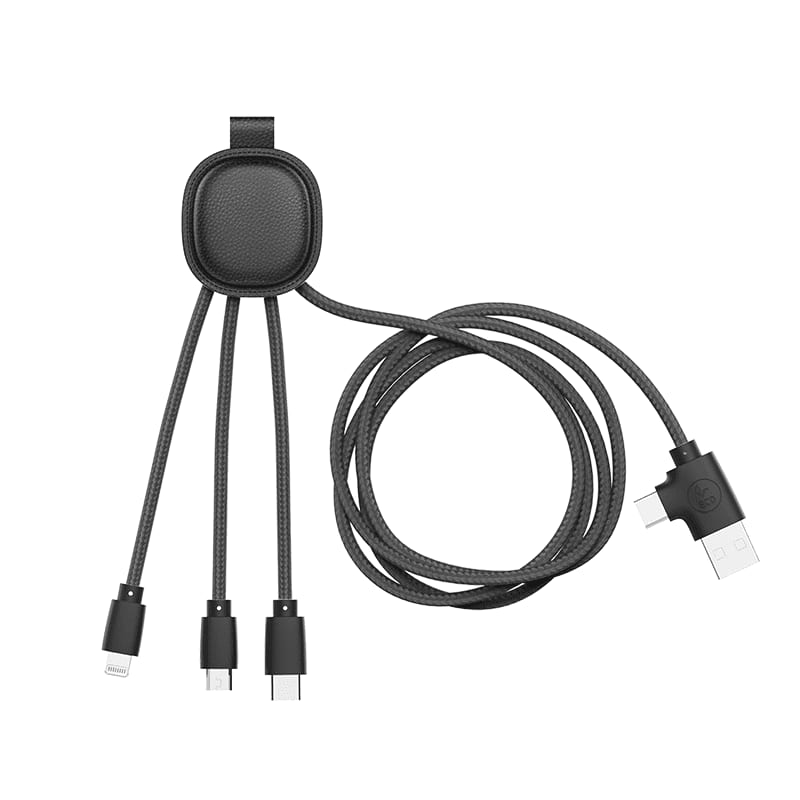 Iné Smart Charging Cable Long 'recylced leather'
