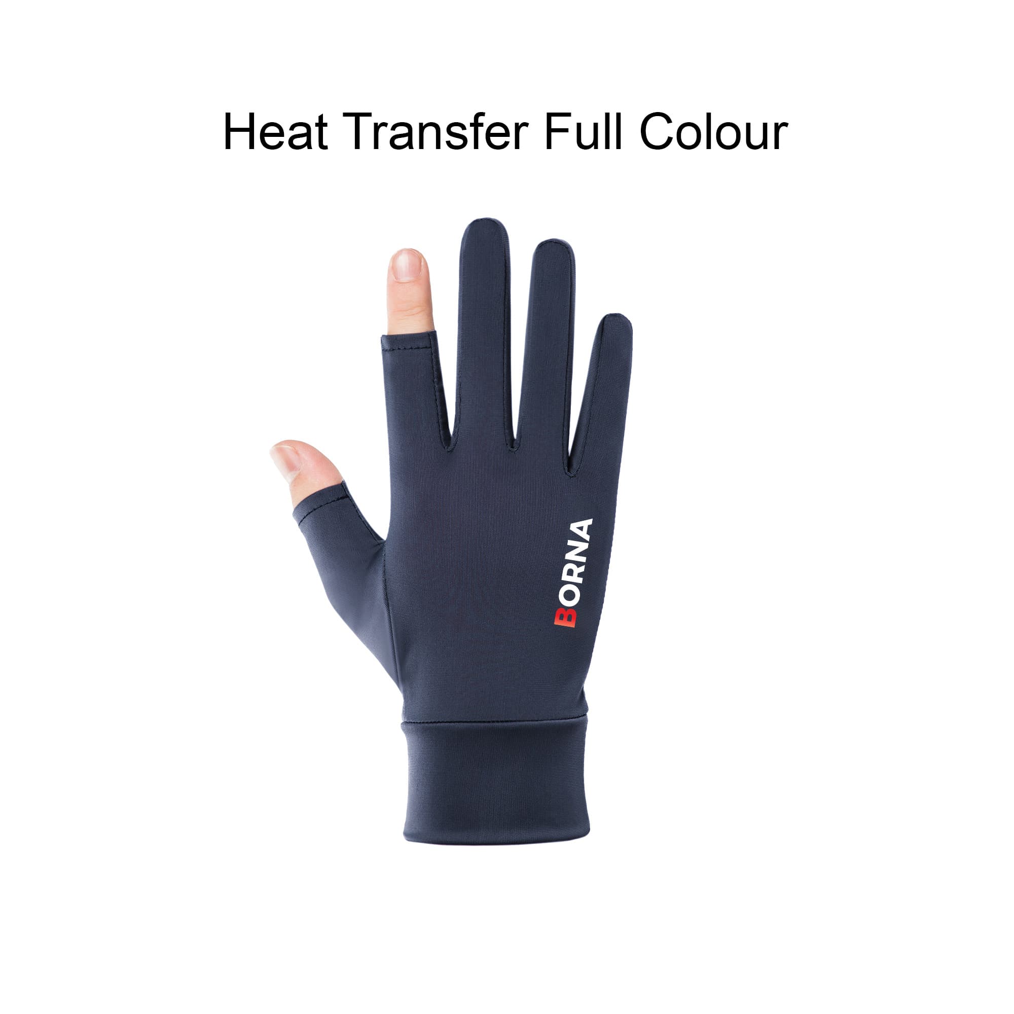 Sun Protective Gloves with 2 Open Fingers