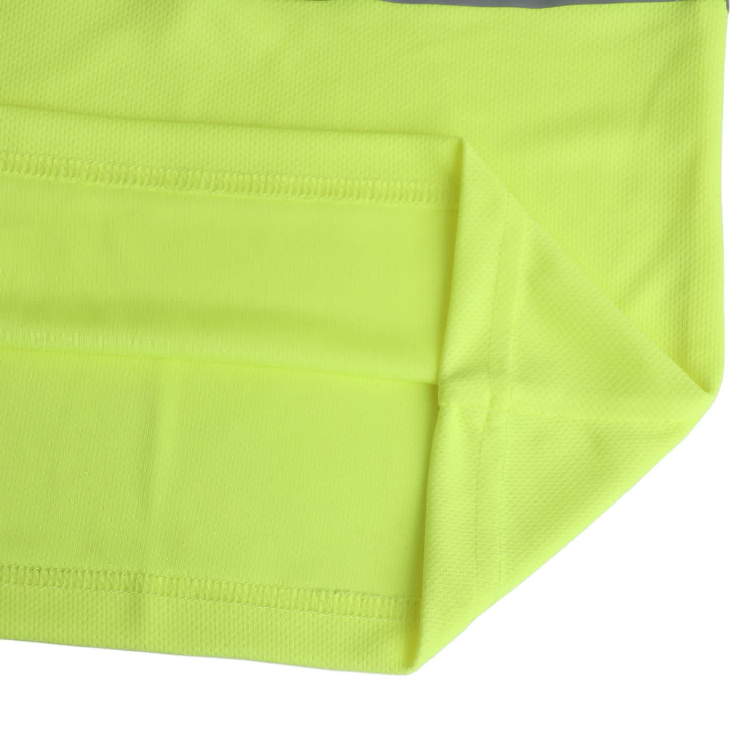 Unisex Polyester Hi-Vis Reflective S/S Polo