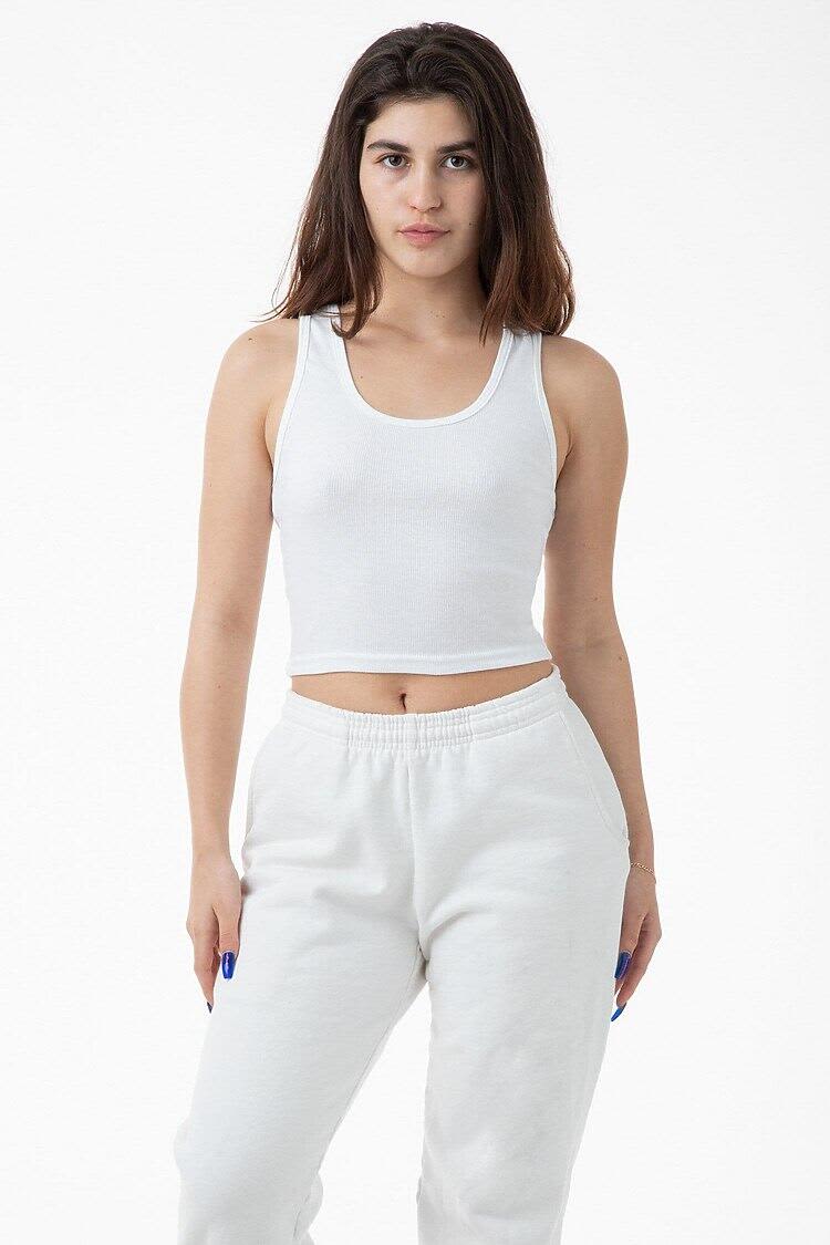 2x1 Rib Crop Tank Top