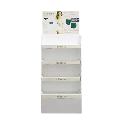 Self Assembly Premium Cardboard Floor Display