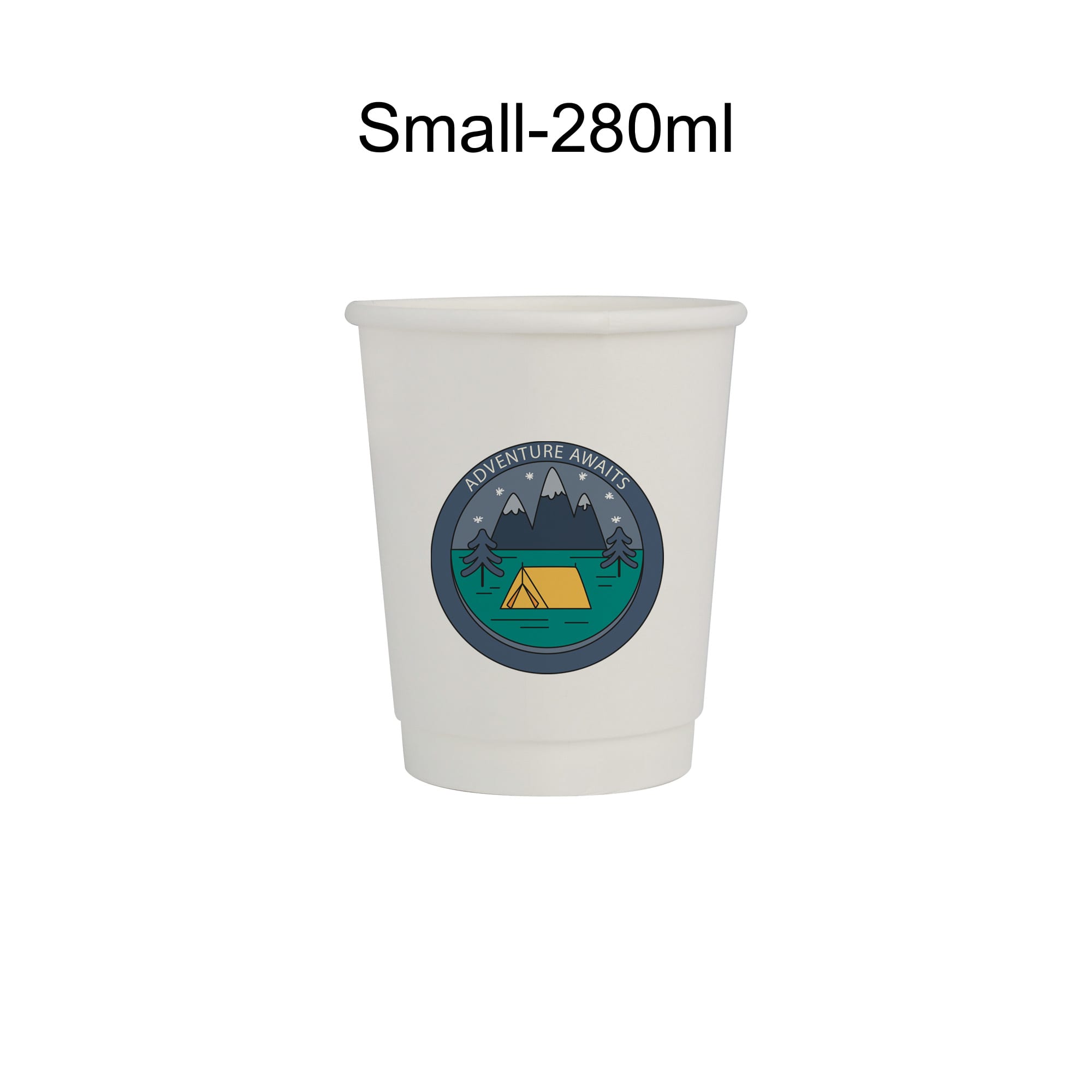 Custom Disposable Double Wall Paper Cups