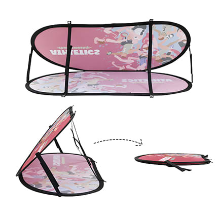Bean Shaped Pop Up Banners (Large)