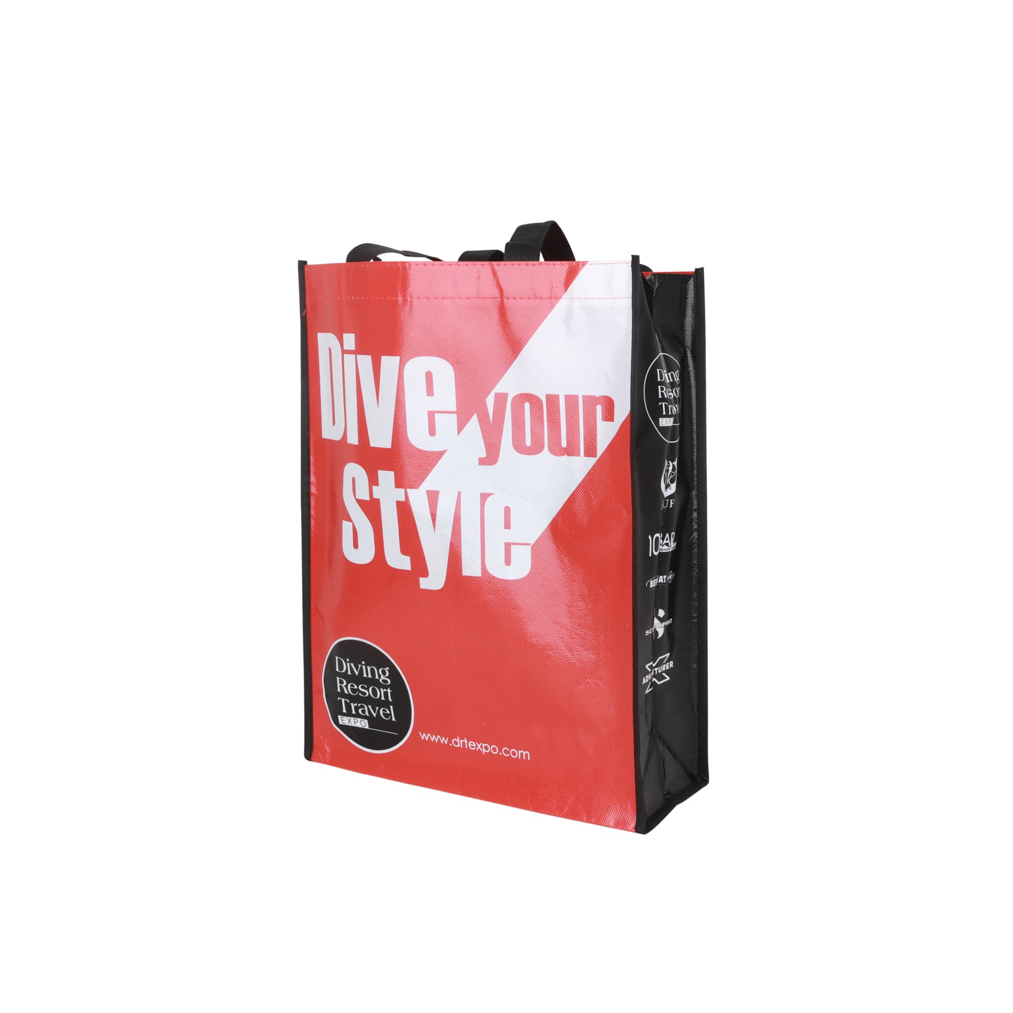 Full Colour Non Woven Bag with Large Gusset