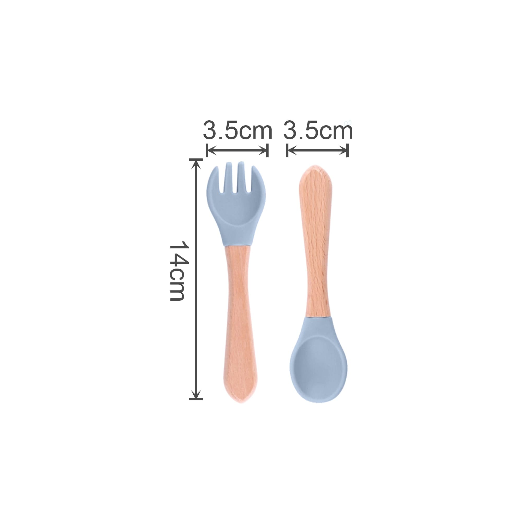 Ergonomic Silicone Kids Cutlery