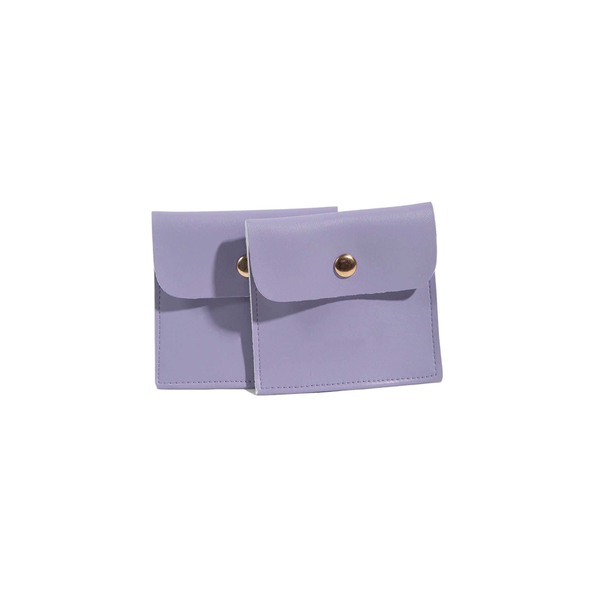 Square PU Leather Jewellery Pouch