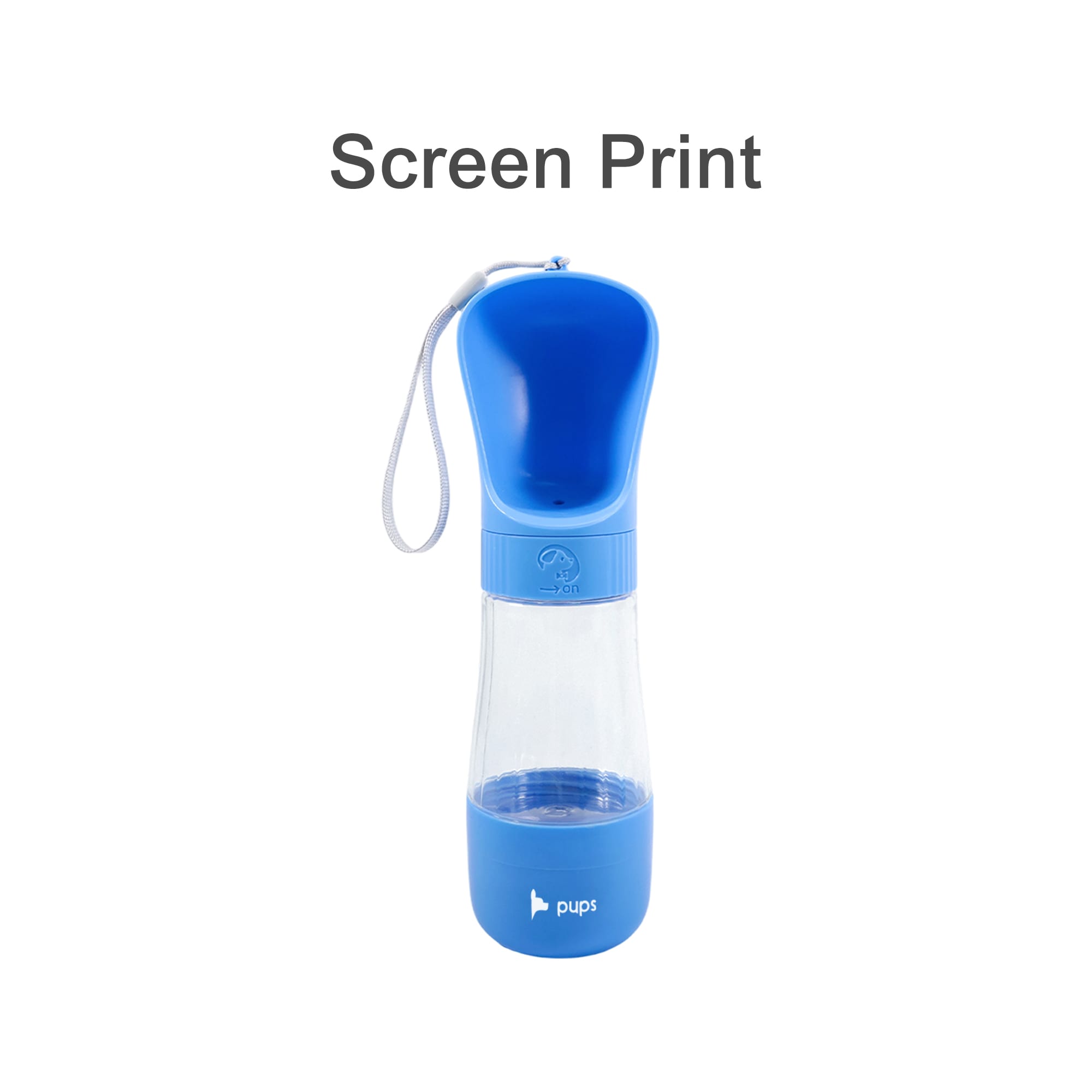 Pet Water Bottle with Food Container