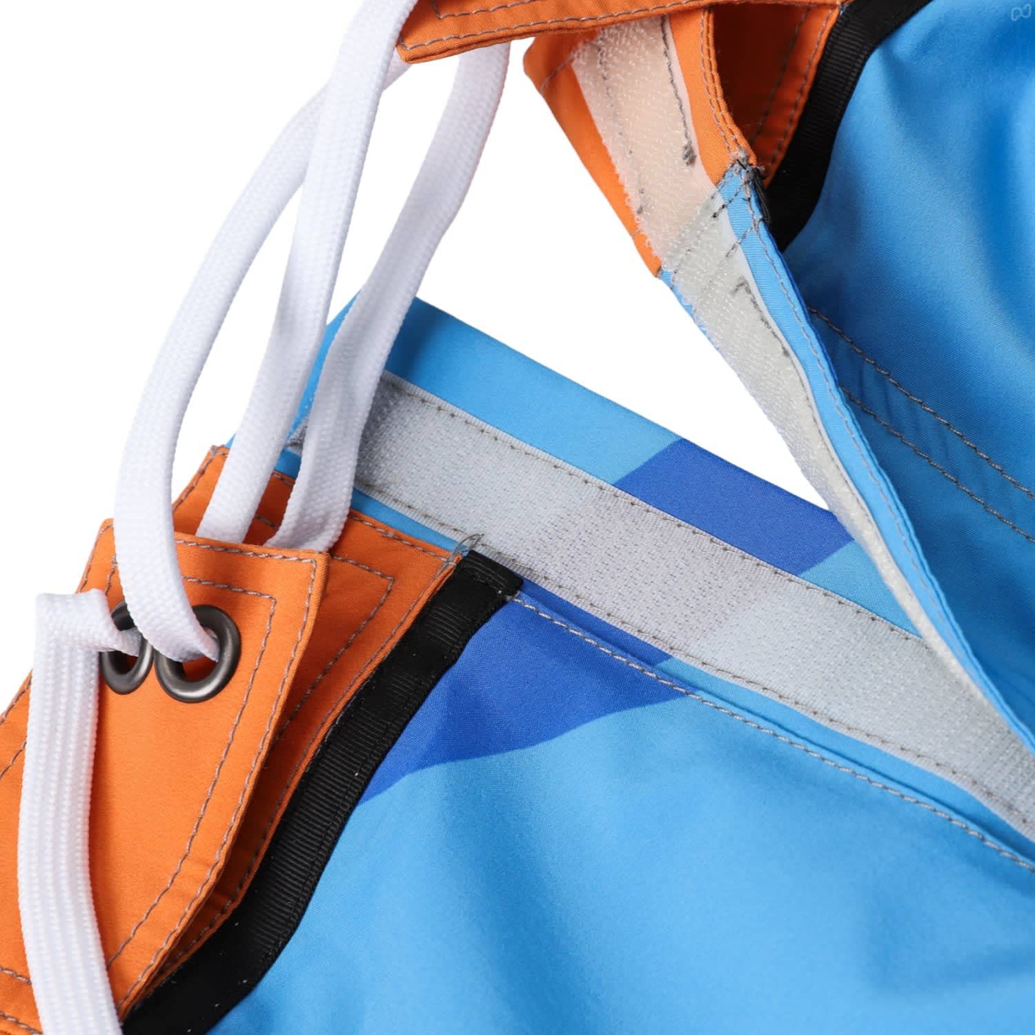 Men's Polyester Spandex Sublimated Swim Shorts Knee Length