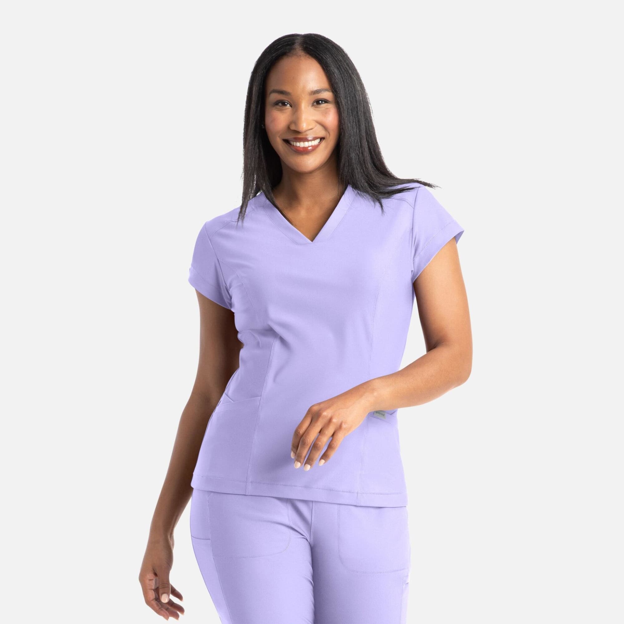 Embrace Zoe Banded V-Neck Top