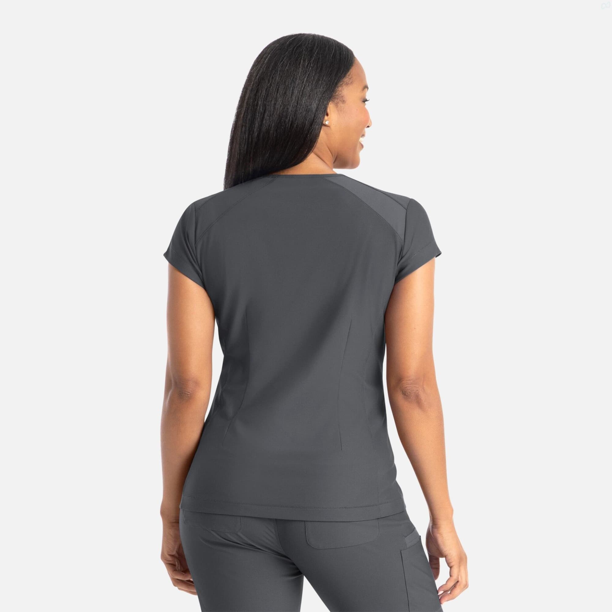 Embrace Zoe Banded V-Neck Top