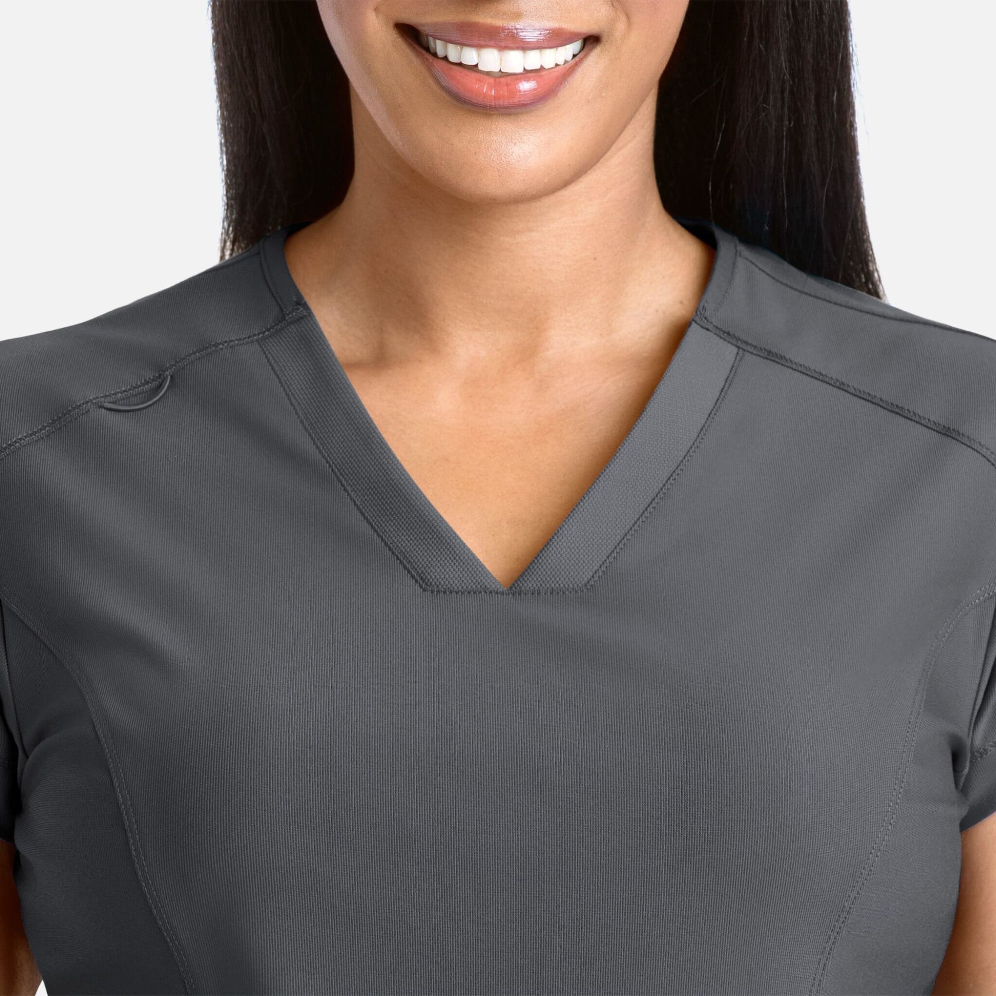Embrace Zoe Banded V-Neck Top