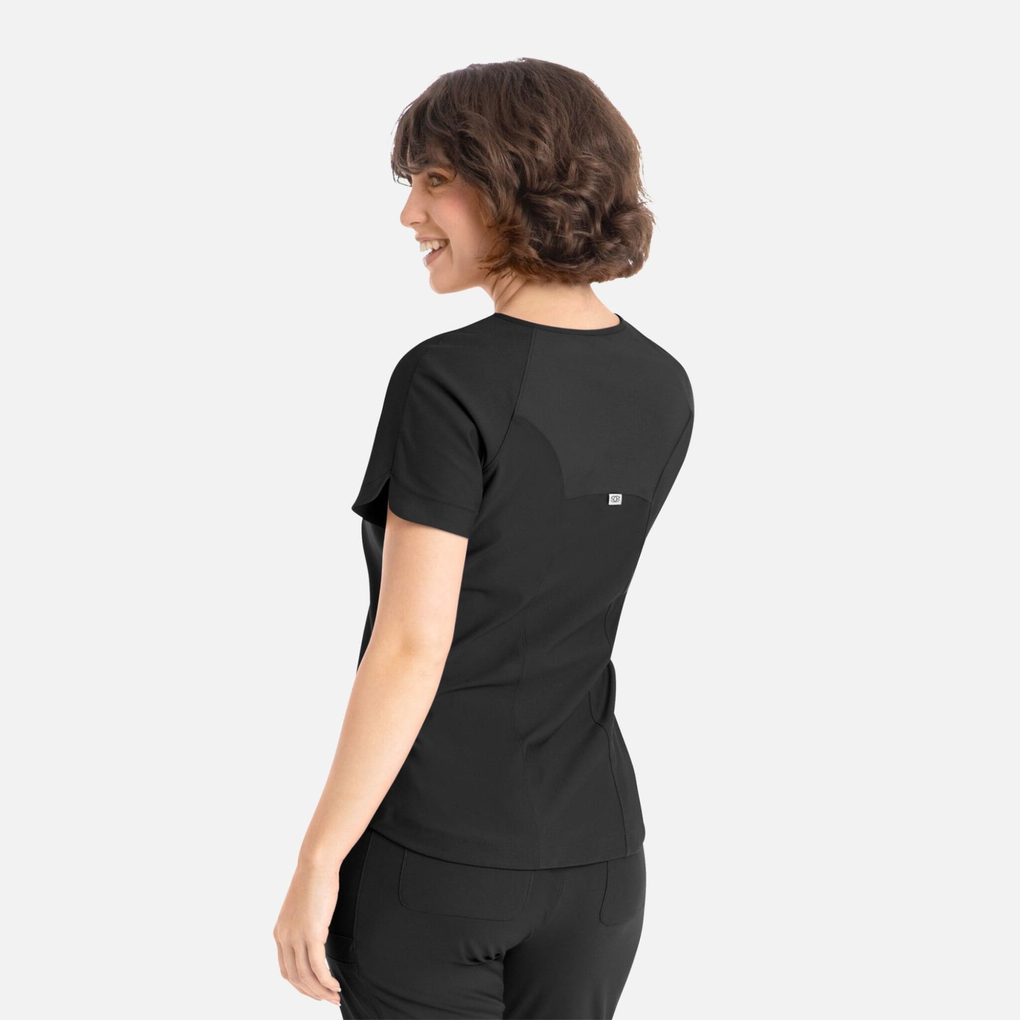 Embrace Luna Tuckable Y-Neck Top