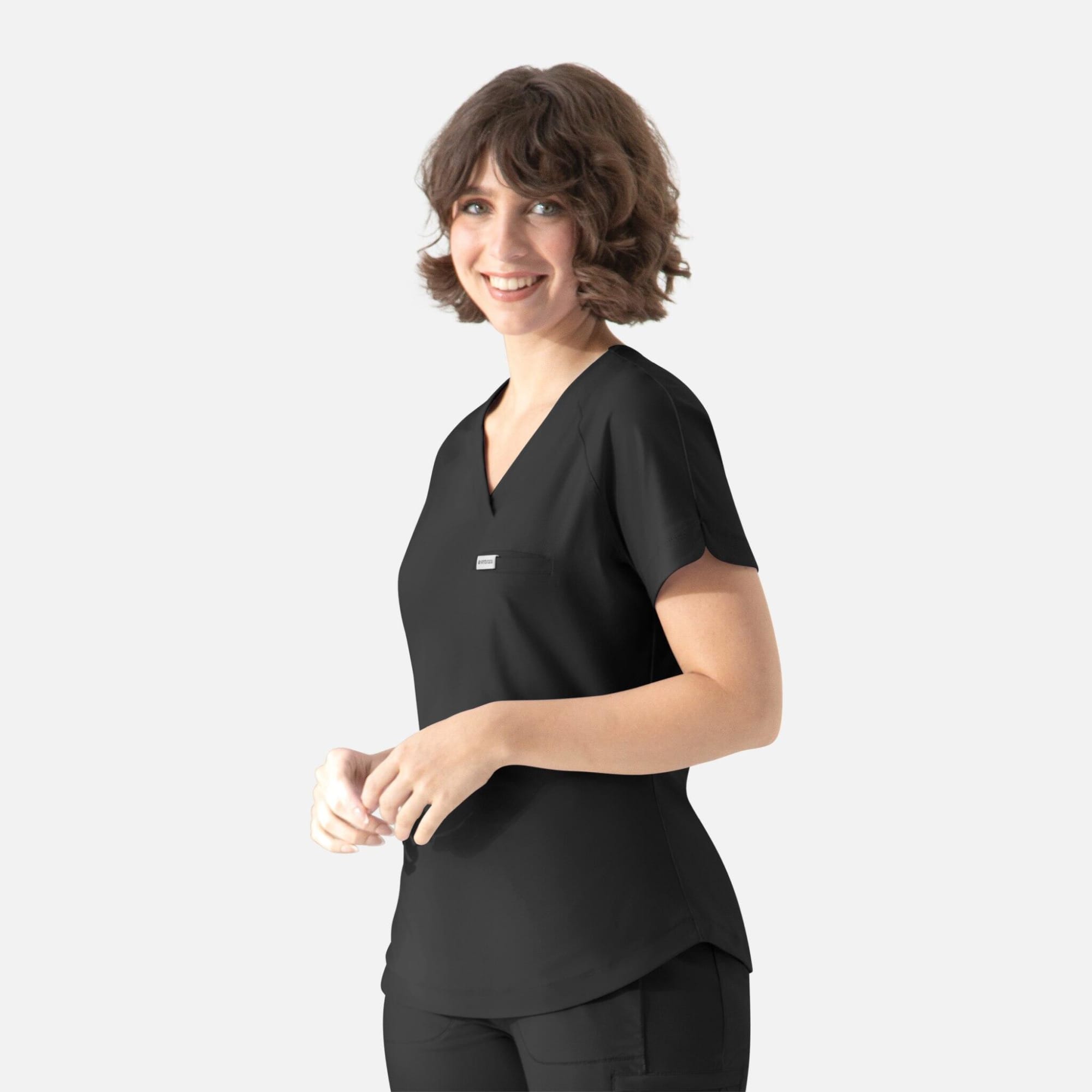 Embrace Luna Tuckable Y-Neck Top